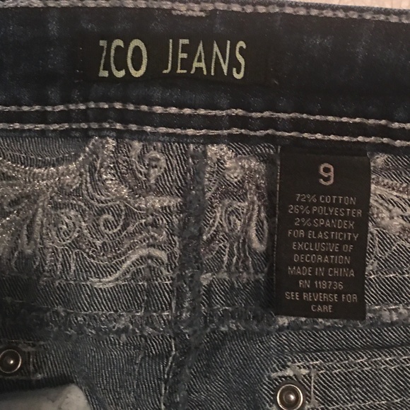 ZCO Jeans - Skinny - Size 9 - Juniors - Picture 9 of 10